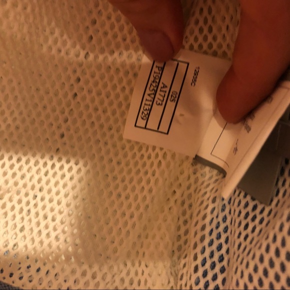 Authentic Chanel Moto Jacket Powder Blue Size 40 - Picture 7 of 8